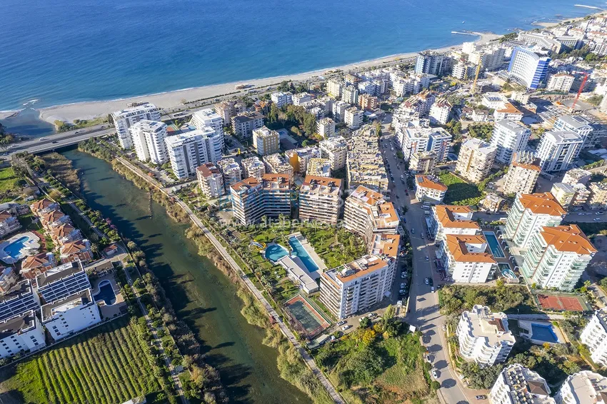Umeblowany apartament z dwiema sypialniami w Tosmur, nad brzegiem górskiej rzeki 250 metrów od plaży 4 