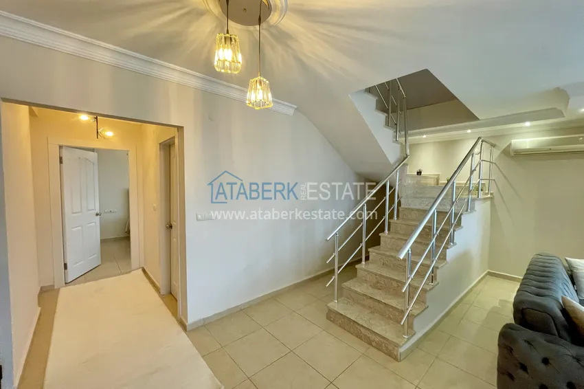 Kupuj  Umeblowany duplex z widokiem na morze w Alanyi, dzielnica Mahmutlar - 300 metrów od morza  4 
