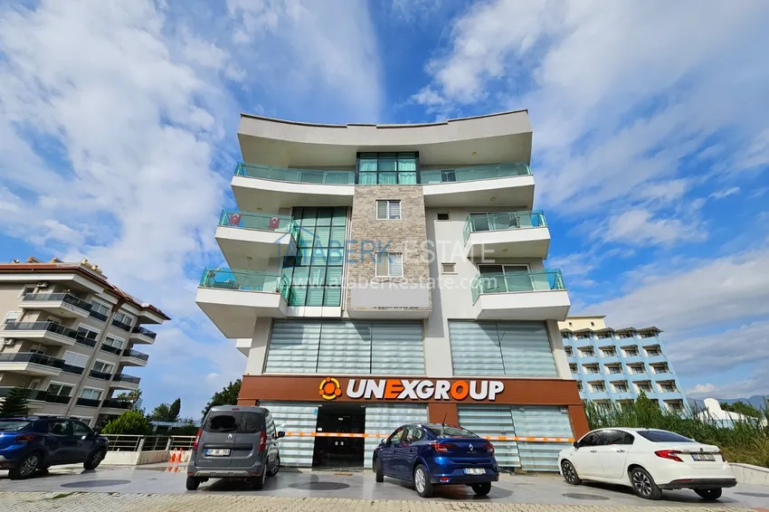 Umeblowane mieszkanie w komfortowej rezydencji — Alanya, dzielnica Kestel 4 