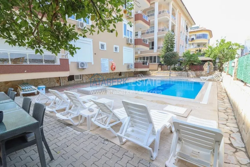 Umeblowane mieszkanie zaledwie 150 metrów od morza, dzielnica Oba — Alanya 5 