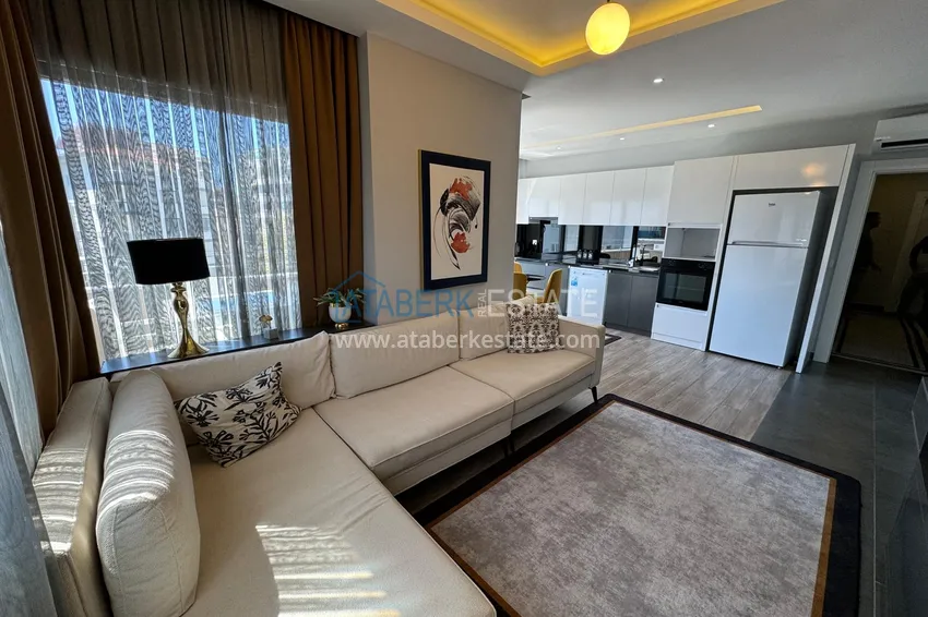 Kupuj  Apartament 2+1 z meblami i widokiem na morze w młodym kompleksie, dzielnica Mahmutlar — Alanya 7 