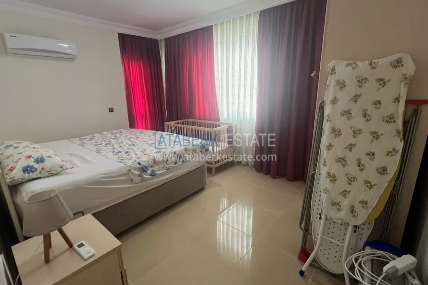 Kupuj  Trzypokojowy apartament z widokiem na morze, odpowiedni na zezwolenie na pobyt - dzielnica Cikcilli, Alanya 5 
