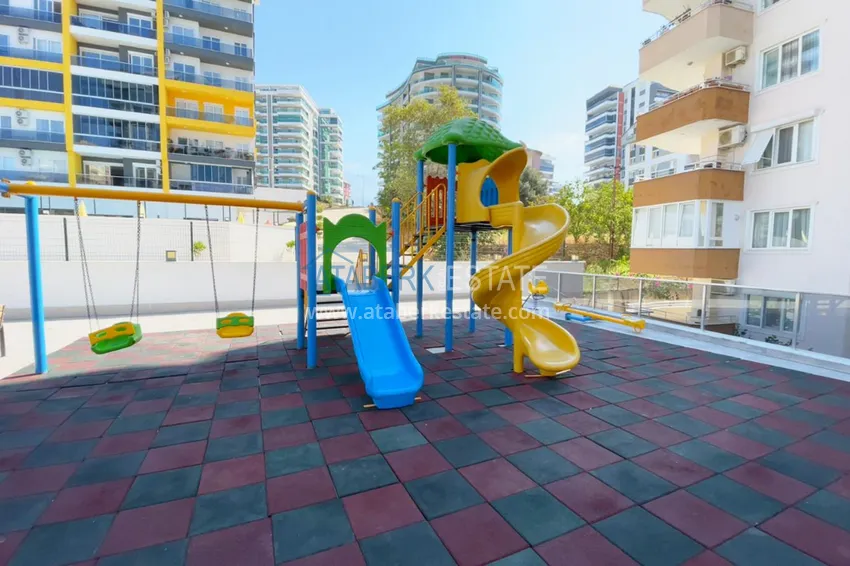 Apartament Linear 3+1 z oddzielną kuchnią, nowymi meblami i częściowym widokiem na morze - dzielnica Mahmutlar, Alanya 5 