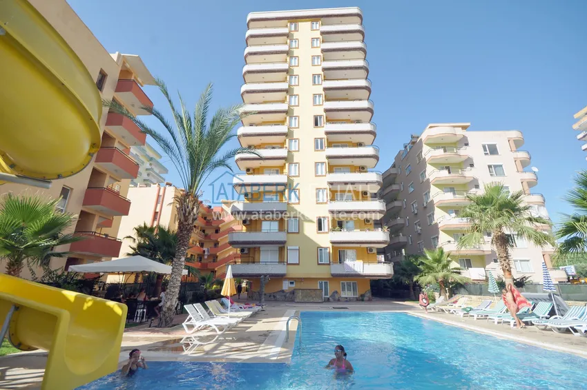 W pełni odnowiony apartament z nowymi meblami - dzielnica Mahmutlar, Alanya 6 