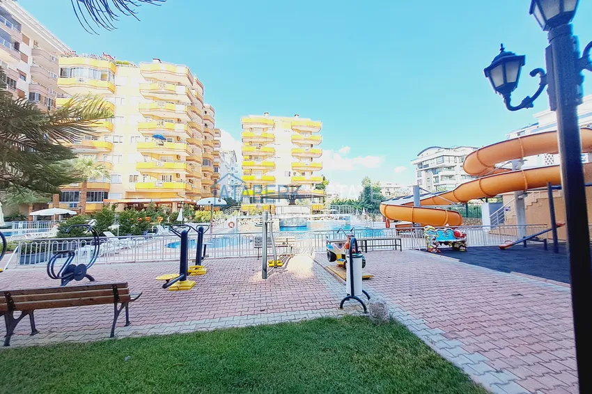 Umeblowany apartament z dwiema sypialniami 100 metrów od morza - dzielnica Mahmutlar, Alanya  6 