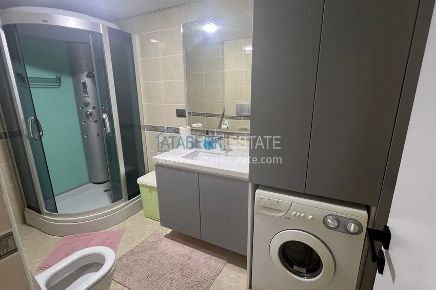 Kupuj  Trzypokojowy apartament z widokiem na morze, odpowiedni na zezwolenie na pobyt - dzielnica Cikcilli, Alanya 6 