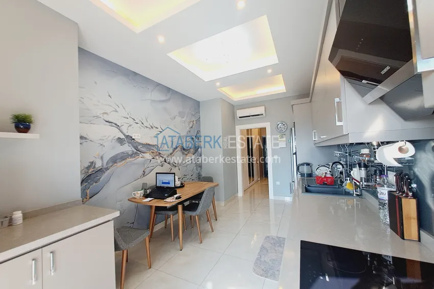 Kupuj  Apartament Linear 3+1 z oddzielną kuchnią, nowymi meblami i częściowym widokiem na morze - dzielnica Mahmutlar, Alanya 9 