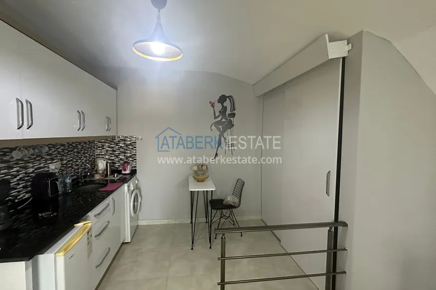 Kupuj  Apartament dwupoziomowy z meblami, oddzielną kuchnią i widokiem na góry — dzielnica Kestel, Alanya 6 