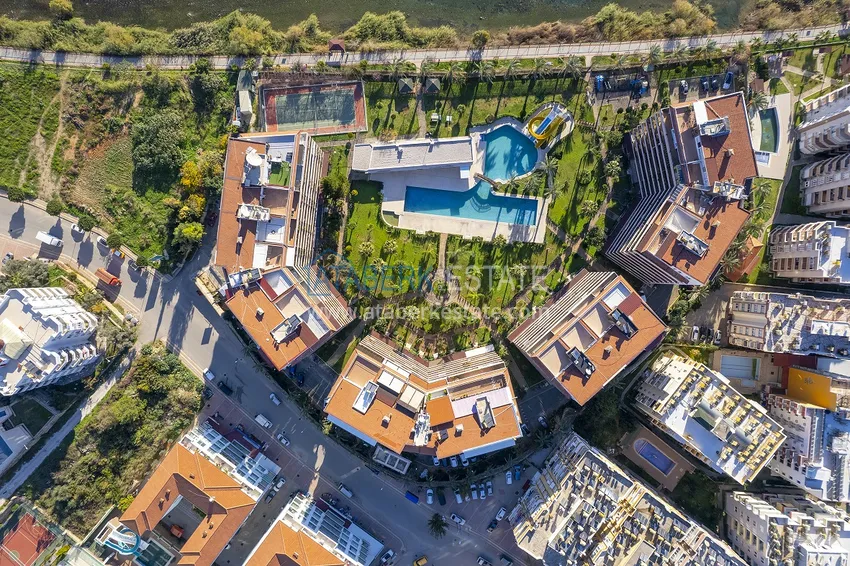 Umeblowany apartament z dwiema sypialniami w Tosmur, nad brzegiem górskiej rzeki 250 metrów od plaży 6 