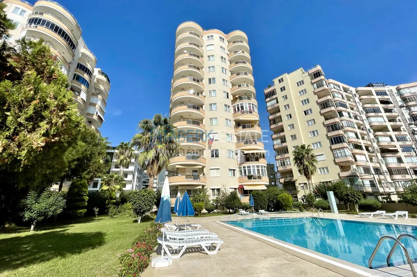 Umeblowany duplex z widokiem na morze w Alanyi, dzielnica Mahmutlar - 300 metrów od morza  6 