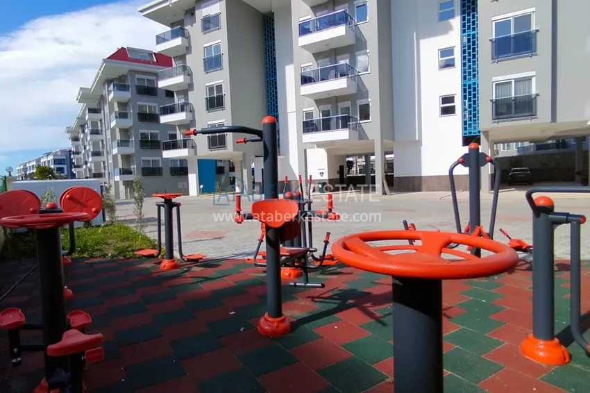 Dwupoziomowy penthouse do nieumeblowanego długoterminowego wynajmu w Alanya, dzielnica Kestel B22 14 
