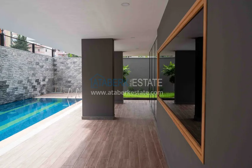Apartament 2+1 z meblami i widokiem na morze w młodym kompleksie, dzielnica Mahmutlar — Alanya 8 