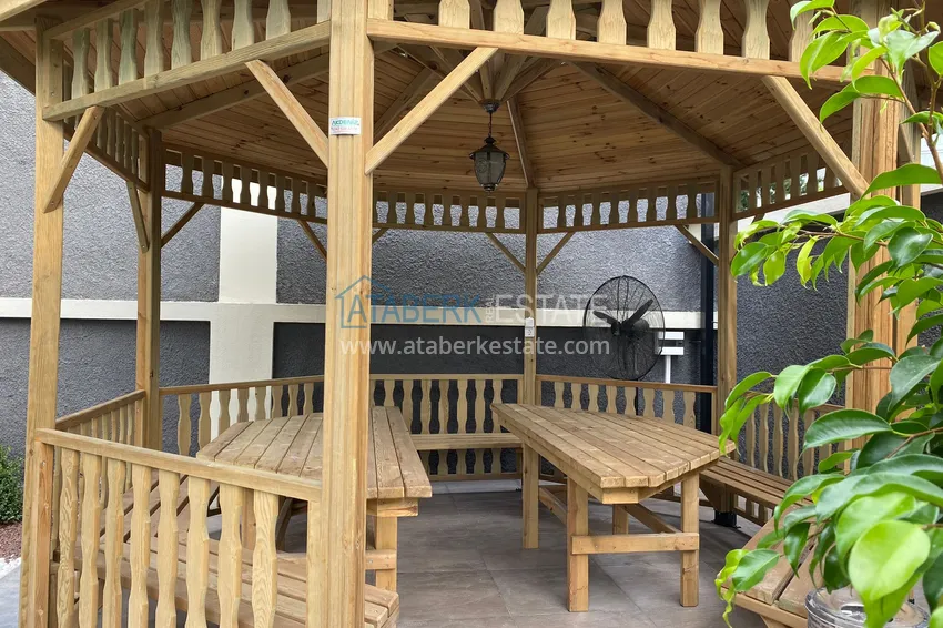 Dwupoziomowy penthouse z meblami od właściciela w Avsallar, Alanya 10 