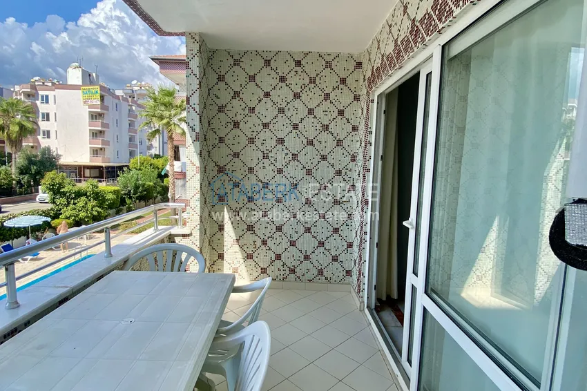 Kupuj  Mieszkanie z jedną sypialnią w przytulnym kompleksie mieszkalnym. Nadaje się do zezwolenia na pobyt. Dystrykt Oba, Alanya 8 