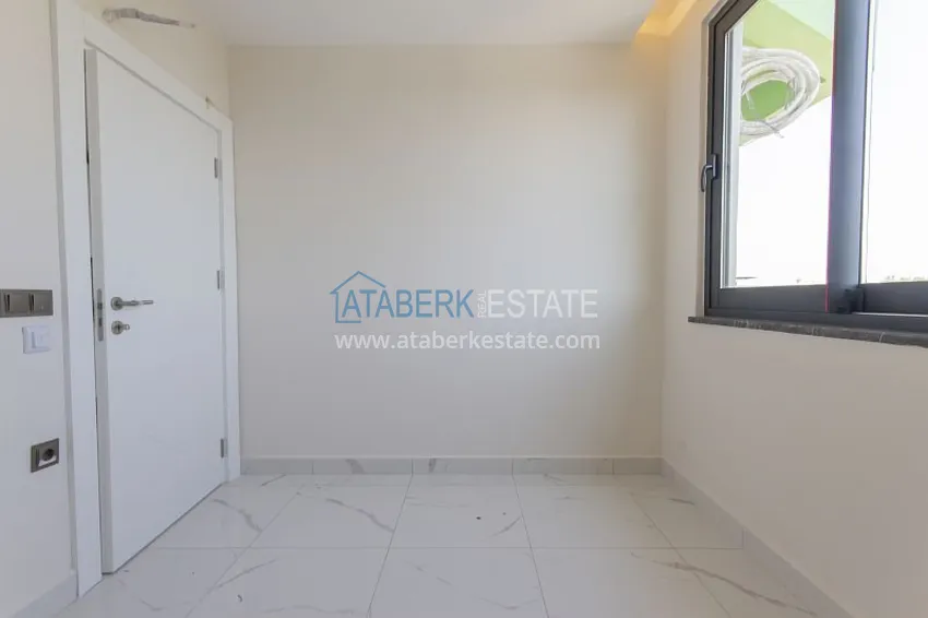 Kupuj  Dobrze wykończony apartament z 1 sypialnią i widokiem na morze, dzielnica Avsallar — Alanya 8 