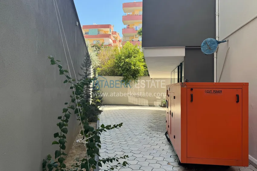 Apartament 2+1 z meblami i widokiem na morze w młodym kompleksie, dzielnica Mahmutlar — Alanya 10 