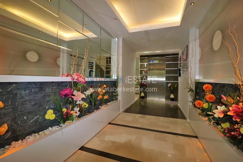 Apartament 1+1 zaledwie 350 metrów od Morza Śródziemnego, dzielnica Oba — Alanya 13 