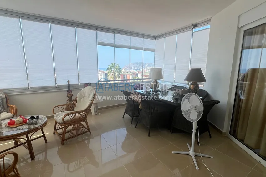 Kupuj  Trzypokojowy apartament z widokiem na morze, odpowiedni na zezwolenie na pobyt - dzielnica Cikcilli, Alanya 9 