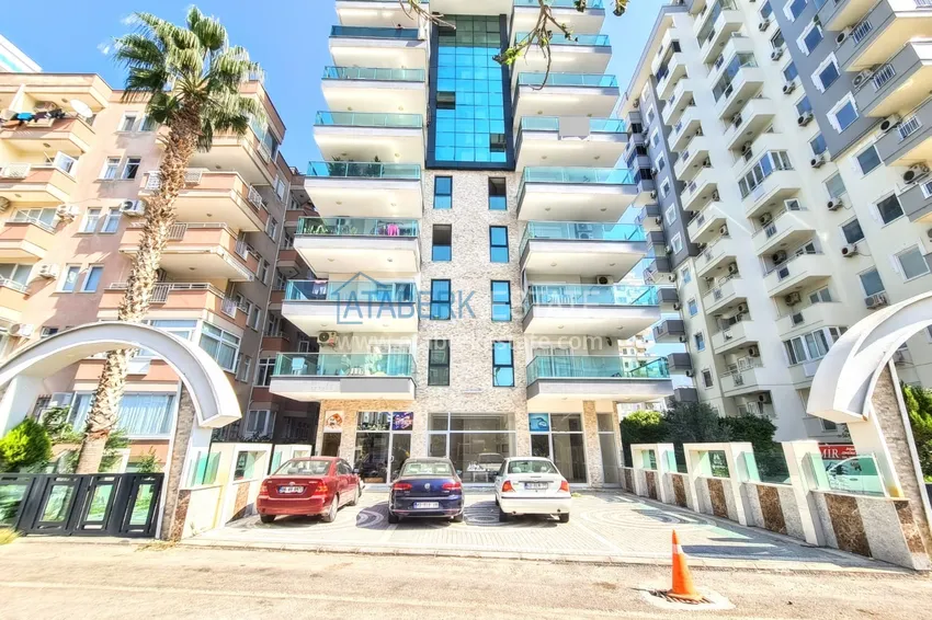 Nieruchomość na zezwolenie na pobyt! Dwupoziomowy penthouse z widokiem na morze i góry - dzielnica Mahmutlar, Alanya 1 