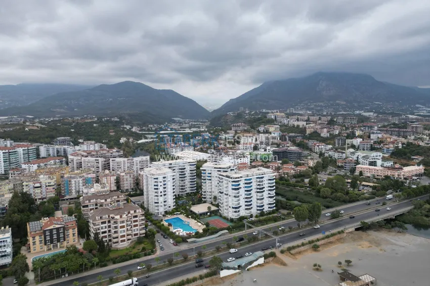 Elite 3+1 panoramiczny liniowy apartament z meblami w Tosmur, Alanya 4 