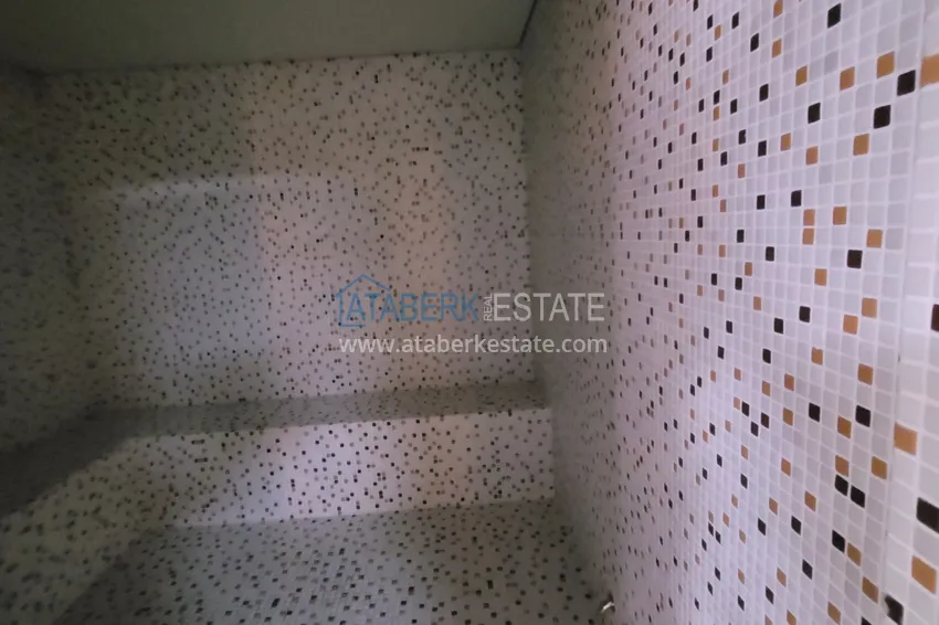 Apartament z jedną sypialnią z przeszklonym balkonem i widokiem na morze, pierwsza linia brzegowa - dzielnica Kestel, Alanya 11 