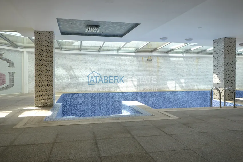 Umeblowany apartament z dwiema sypialniami i widokiem na morze w Kargicak, Alanya 10 