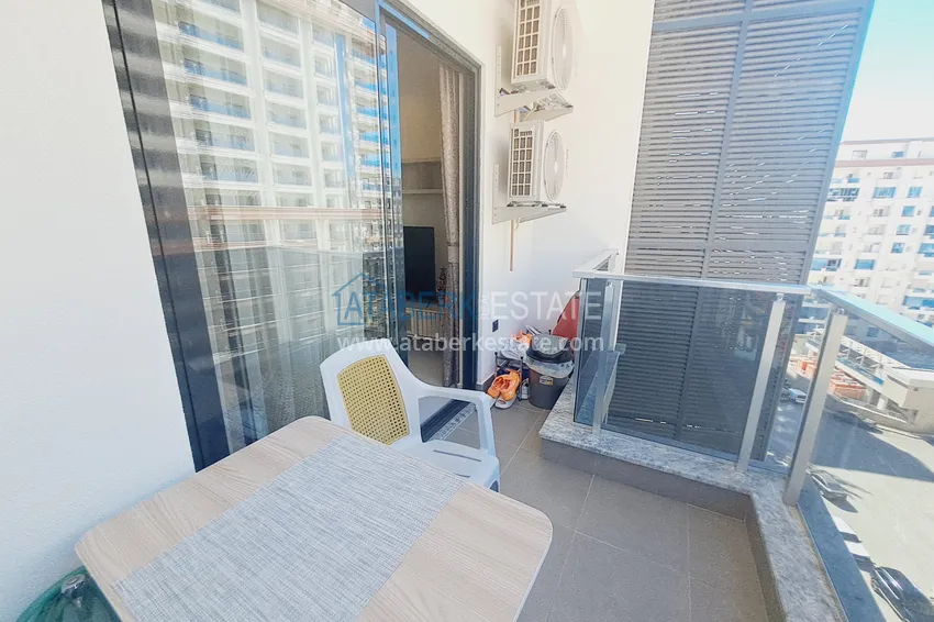 Kupuj  Apartament 1+1 z meblami i widokiem na góry w kompleksie z infrastrukturą hotelową, dzielnica Mahmutlar — Alanya  10 