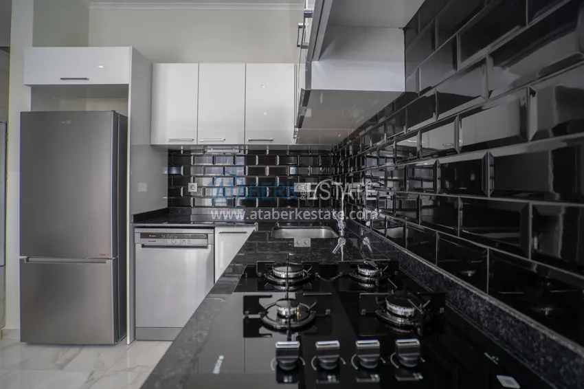 Kupuj  Odwrotny duplex z widokiem na morze w Alanyi, dzielnica Kestel  10 