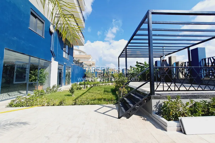 Apartament 1+1 od właściciela z widokiem na morze w nowym budynku - dzielnica Payallar, Alanya 10 