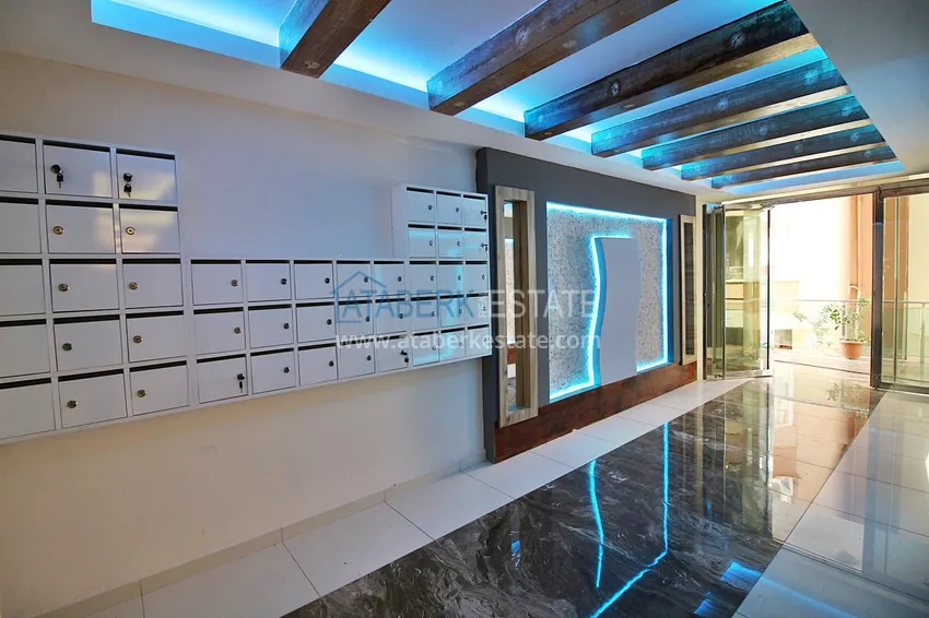 Nieruchomość na zezwolenie na pobyt! Dwupoziomowy penthouse z widokiem na morze i góry - dzielnica Mahmutlar, Alanya 11 