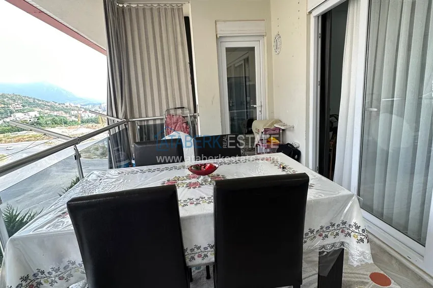 Kupuj  Apartament w centrum Alanyi z oddzielnymi meblami kuchennymi i widokiem na góry  10 
