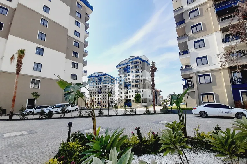 Apartament 1+1 w budowie, od inwestora w kompleksie hotelowym Avsallar — Alanya 10 
