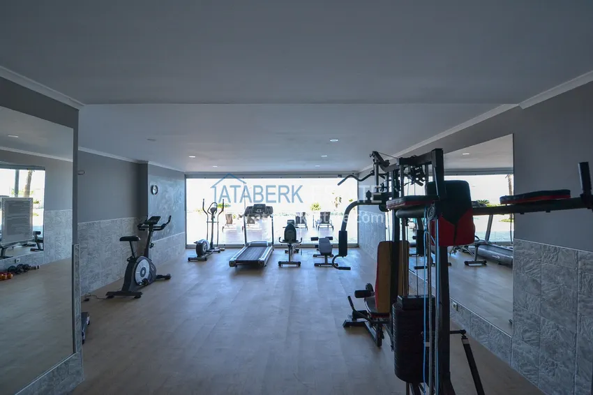 Umeblowany apartament z dwiema sypialniami i widokiem na morze w Kargicak, Alanya 11 