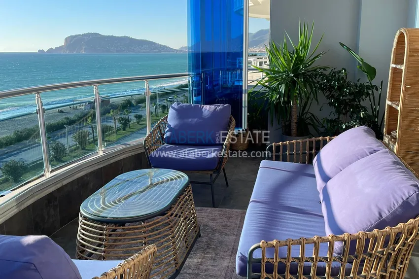 Kupuj  Elite 3+1 panoramiczny liniowy apartament z meblami w Tosmur, Alanya 12 