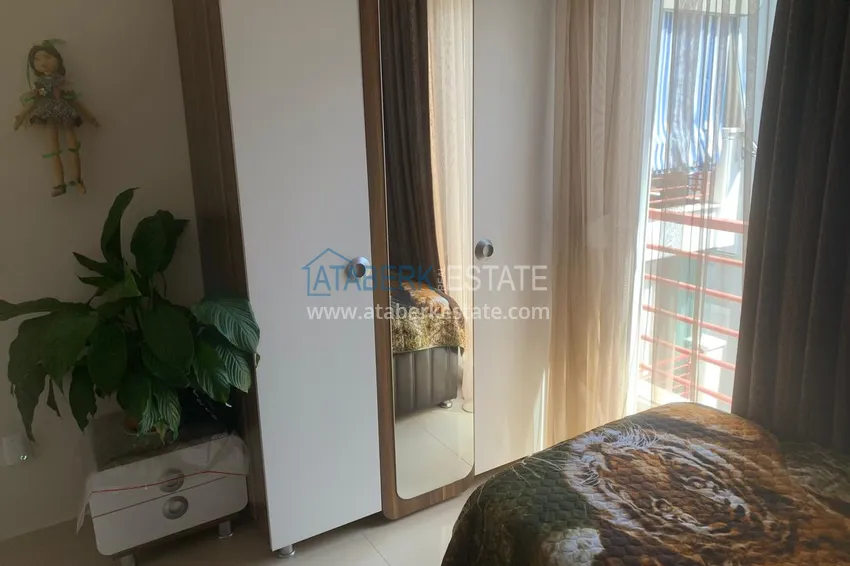 Kupuj  Nieruchomość na zezwolenie na pobyt! Umeblowany apartament 2+1 z widokiem na morze i góry, dzielnica Oba — Alanya 11 