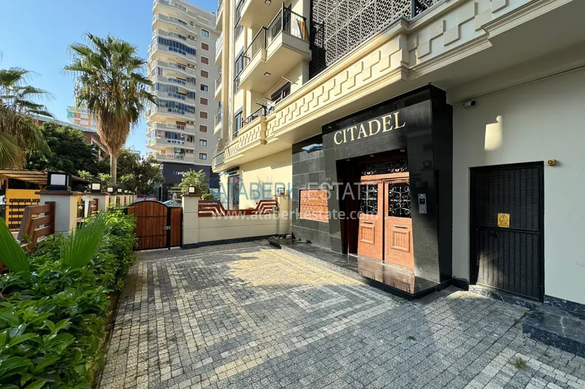Apartament z 2 sypialniami w Mahmutlar z nowymi meblami i widokiem na góry 12 