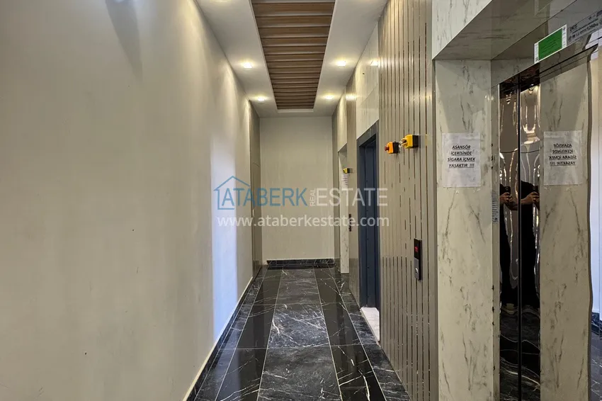 Trzypokojowe mieszkanie z dwoma balkonami w Mersin, Arpachbakhshish 12 