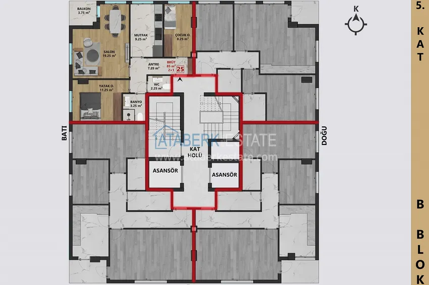 Kupuj taniej Apartamenty w Antalya — Centrum, w kompleksie w budowie 12 