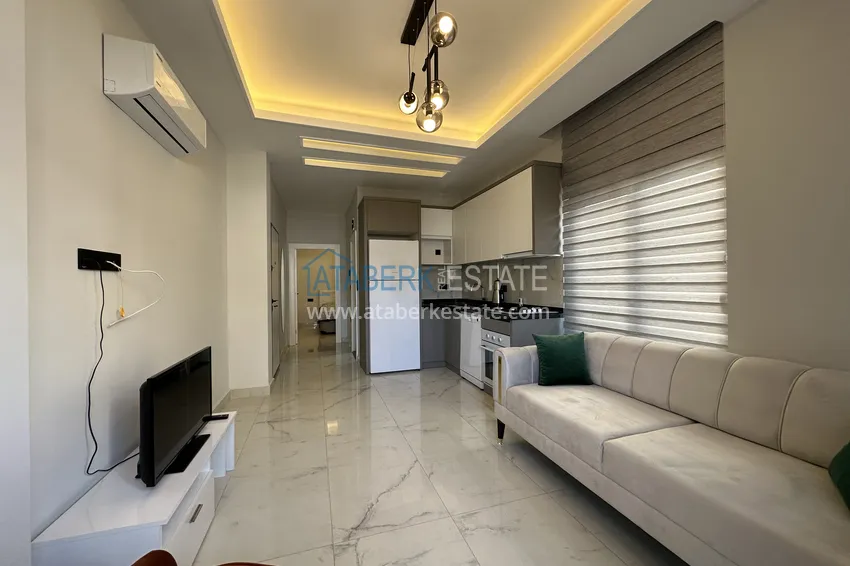 Kupuj  Apartament z jedną sypialnią w centrum Alanyi — plaża Keykubat  4 