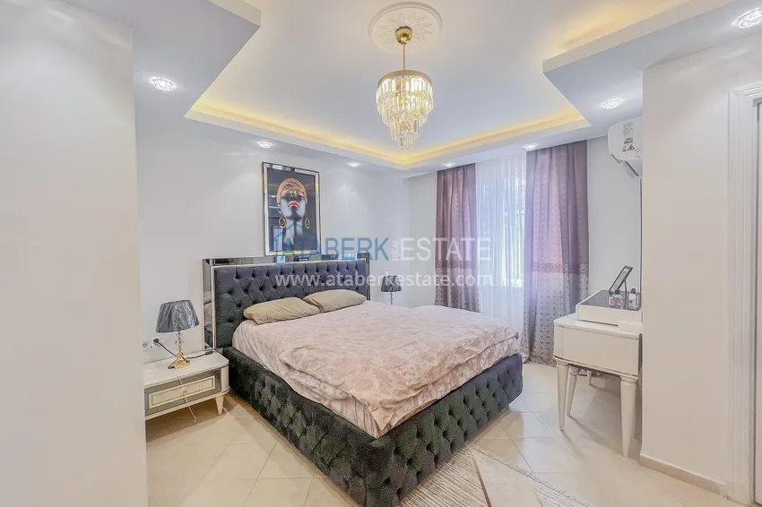 Kupuj  Apartament z dwiema sypialniami z nowymi meblami i przeszklonym balkonem w Mahmutlar 13 