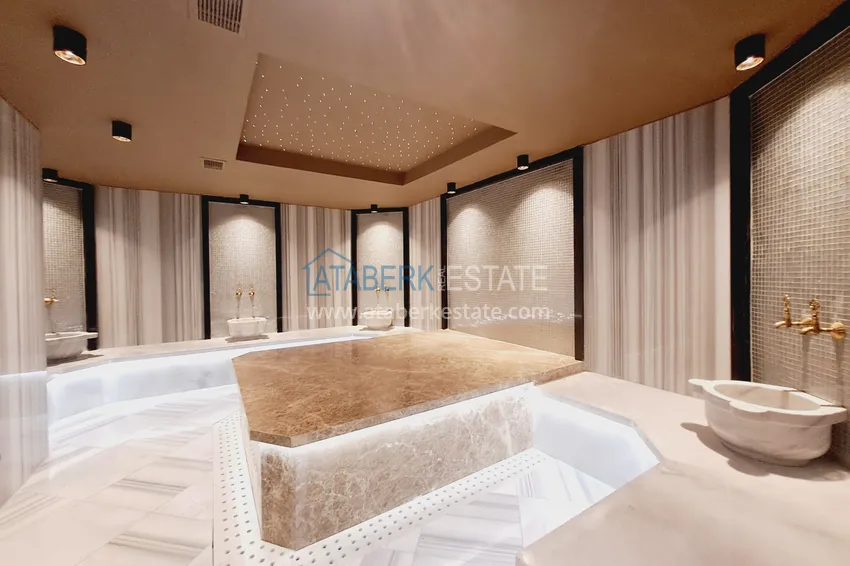 Apartament 1+1 od właściciela w centrum Alanyi, w pobliżu plaży Kleopatra — 350 metrów 15 