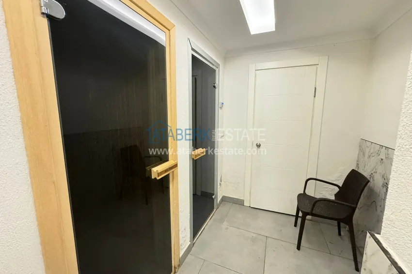 Apartament z 2 sypialniami w Mahmutlar z nowymi meblami i widokiem na góry 15 