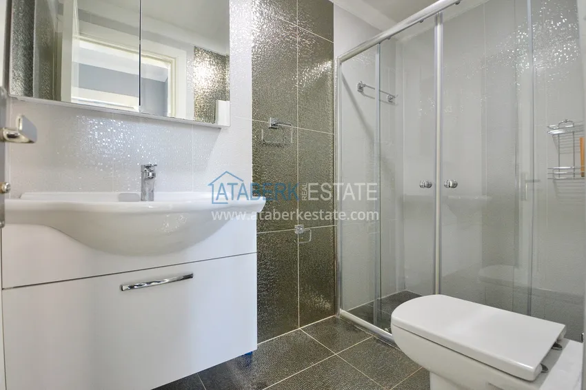 Kupuj  Umeblowany apartament z dwiema sypialniami i widokiem na morze w Kargicak, Alanya 14 