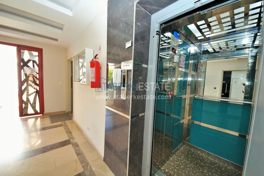 Nieruchomość na zezwolenie na pobyt! Umeblowany apartament 2+1 z widokiem na morze i góry, dzielnica Oba — Alanya 15 