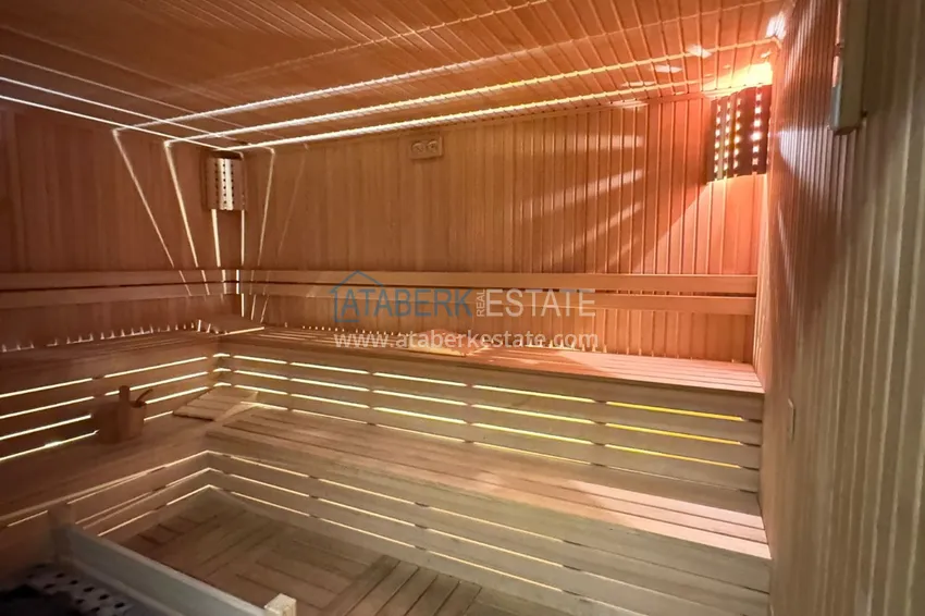 Apartament z 2 sypialniami w Mahmutlar z nowymi meblami i widokiem na góry 16 