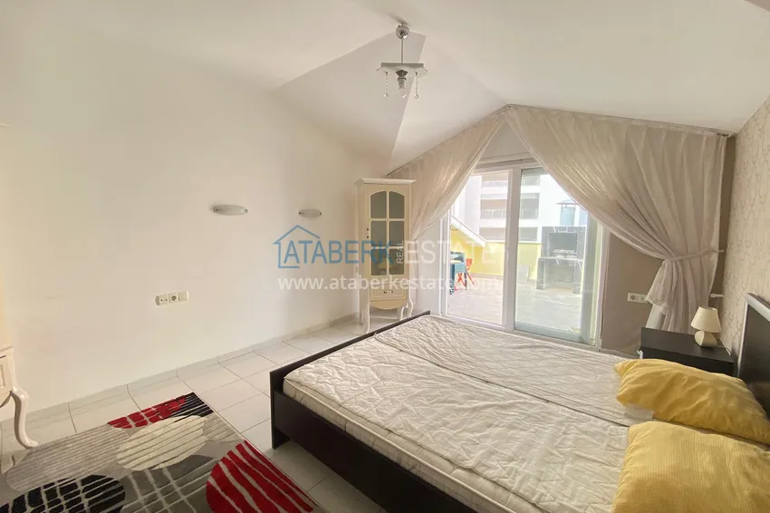 Kupuj  Dwupoziomowy penthouse w Cikcilli, Alanya umeblowany w małym kompleksie  17 