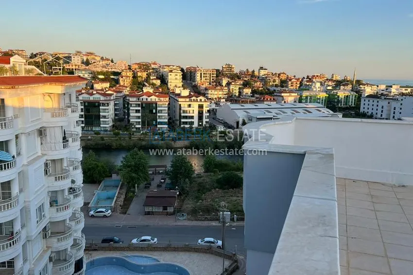 Apartament z jedną sypialnią pod klucz w przytulnym kompleksie w dzielnicy Alanya Tosmur 17 