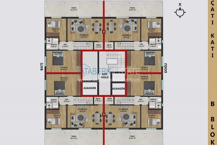 Kupuj taniej Apartamenty w Antalya — Centrum, w kompleksie w budowie 15 