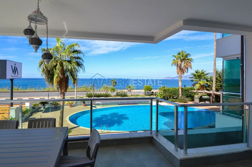 Kupuj  Umeblowany apartament z dwiema sypialniami i widokiem na morze w Kargicak, Alanya 18 