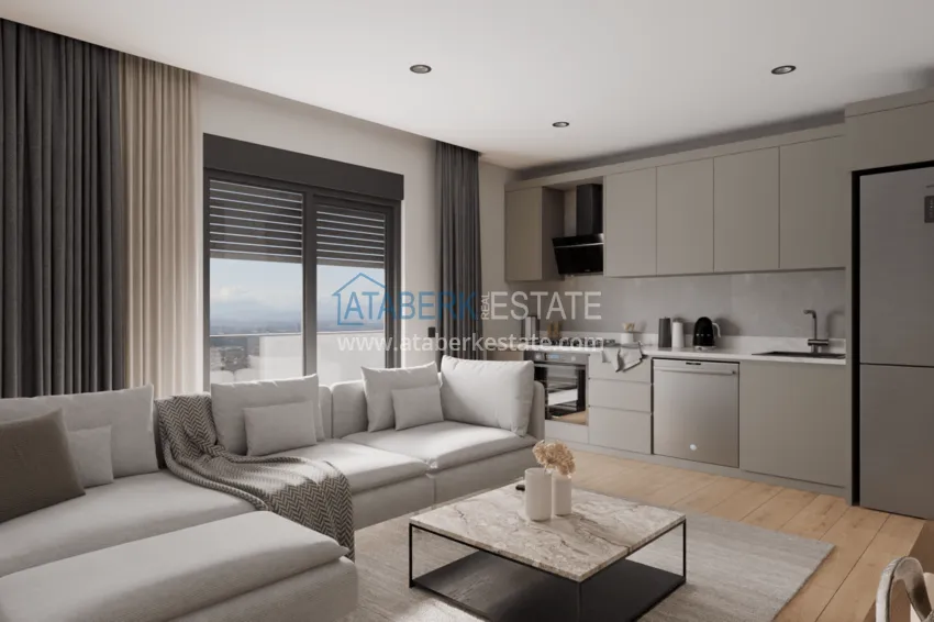 Kupuj  Apartamenty w Antalya — Centrum, w kompleksie w budowie 1 